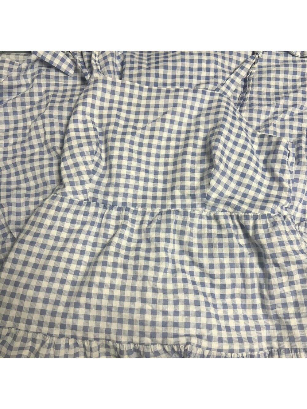 Blue Gingham Dress